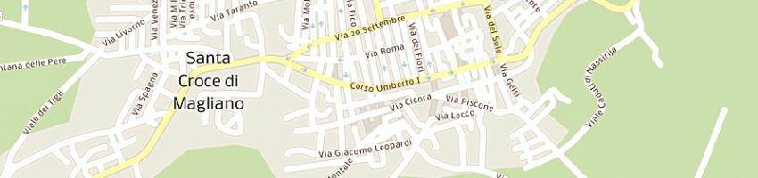 Mappa della impresa pizzarte snc di grassi luigi e minotti celestino a SANTA CROCE DI MAGLIANO