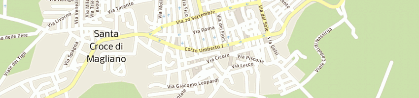 Mappa della impresa jantomasi donato a SANTA CROCE DI MAGLIANO