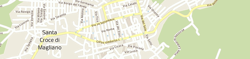 Mappa della impresa rea alberto a SANTA CROCE DI MAGLIANO