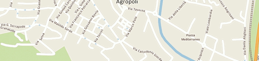 Mappa della impresa unione italiana lavoro scuola a AGROPOLI