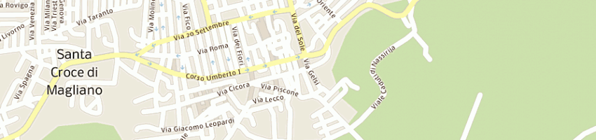 Mappa della impresa di tommaso teresa a SANTA CROCE DI MAGLIANO