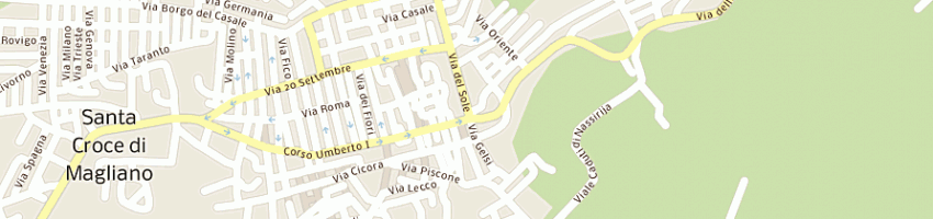 Mappa della impresa consorzio agrario provinciale a SANTA CROCE DI MAGLIANO