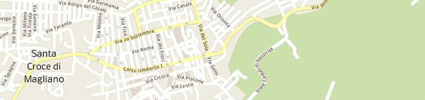 Mappa della impresa mancini francesco a SANTA CROCE DI MAGLIANO