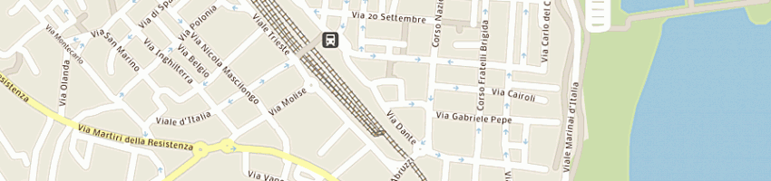 Mappa della impresa salumeria tipica sampaolesi a TERMOLI
