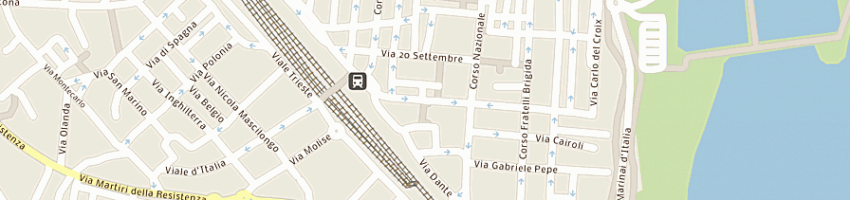 Mappa della impresa modatrade srl a TERMOLI