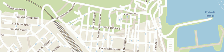 Mappa della impresa lantur travel a TERMOLI