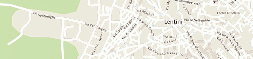 Mappa della impresa salerm italia di zoppi milan livia maria a LENTINI