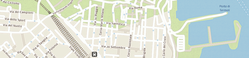 Mappa della impresa supermercato limongi a TERMOLI
