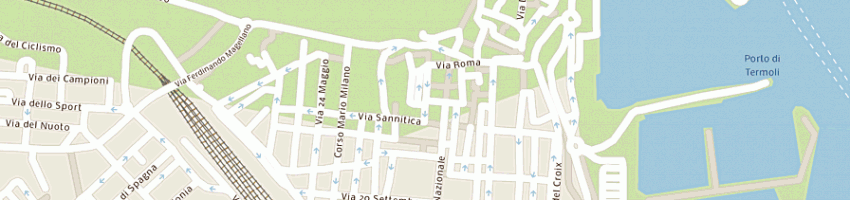 Mappa della impresa ciak video a TERMOLI
