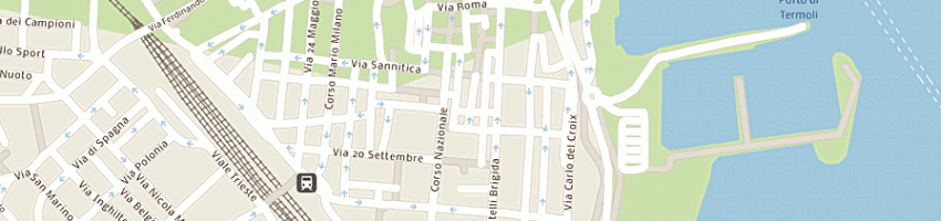 Mappa della impresa caruso giuseppe a TERMOLI