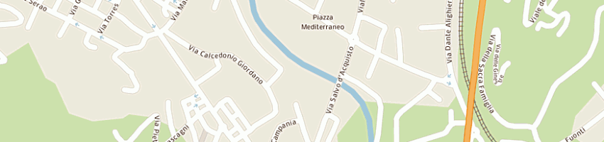 Mappa della impresa discount primavera di santosuosso e a AGROPOLI