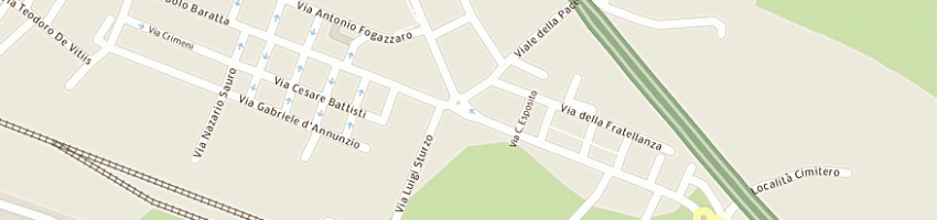 Mappa della impresa annunziata ing mario a BATTIPAGLIA