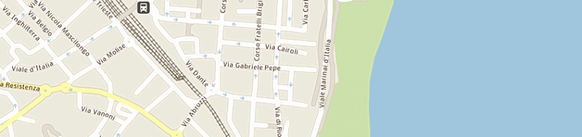 Mappa della impresa cinema oddo della parrocchia stimoteo a TERMOLI