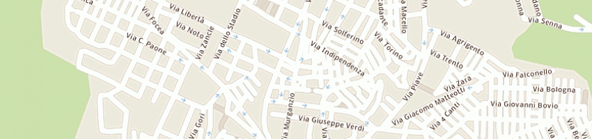 Mappa della impresa ragaglia rosario a LENTINI