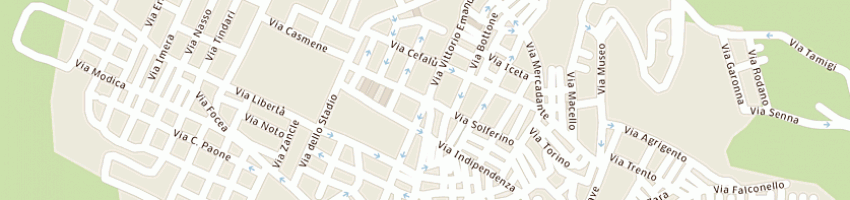 Mappa della impresa paterno' vincenzo a LENTINI