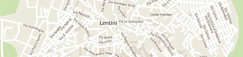Mappa della impresa alessandro zosiman samanta a LENTINI