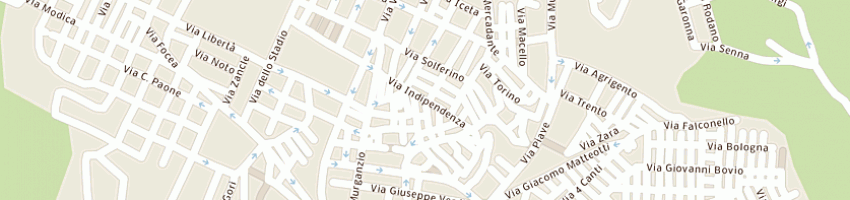 Mappa della impresa foto flash a SIRACUSA