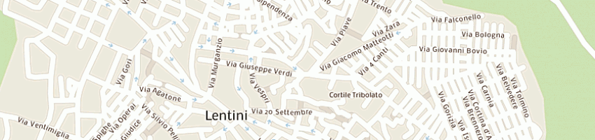 Mappa della impresa volo concetta maria e c (snc) a LENTINI