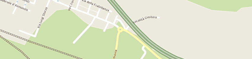 Mappa della impresa luna giuseppe e c snc a BATTIPAGLIA
