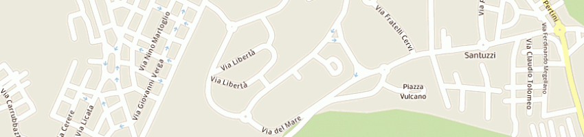 Mappa della impresa roberto abate spa a CARLENTINI