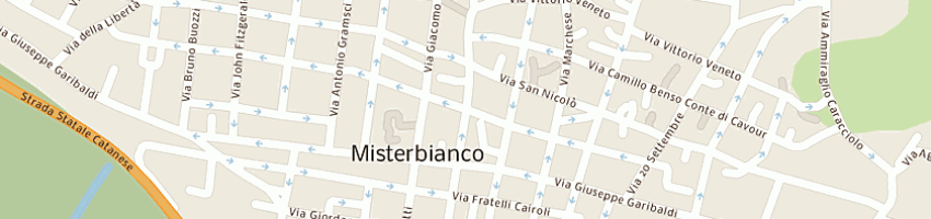 Mappa della impresa condorelli antonino a MISTERBIANCO