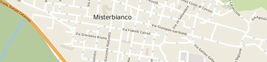 Mappa della impresa quartararo bertino umberto a MISTERBIANCO