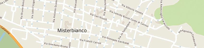 Mappa della impresa caponnetto anna giuseppa a MISTERBIANCO