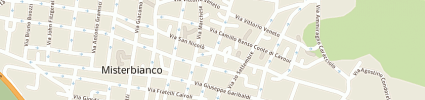 Mappa della impresa monaco maria rosa a MISTERBIANCO