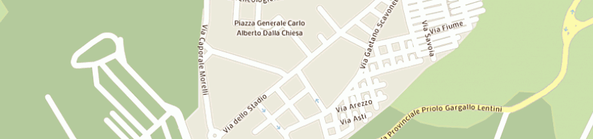 Mappa della impresa noto salvatore a CARLENTINI