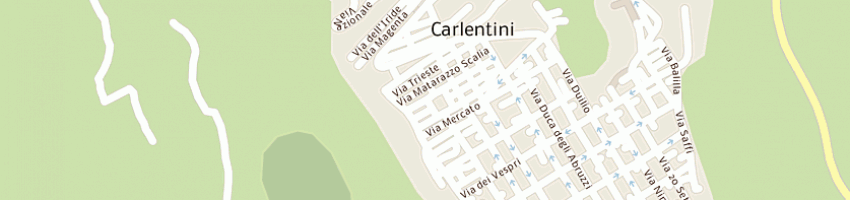 Mappa della impresa al nuovo mulino di alloni angela a CARLENTINI