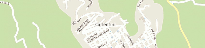 Mappa della impresa comune di carlentini a CARLENTINI