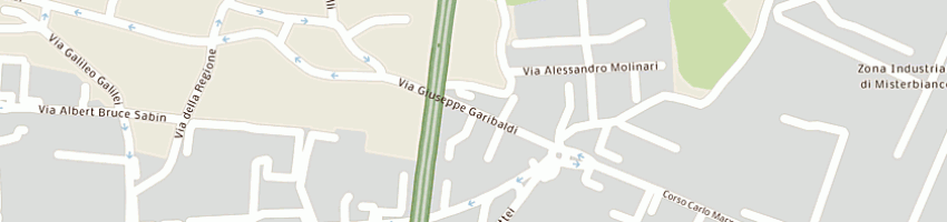 Mappa della impresa bruno vincenzo a MISTERBIANCO