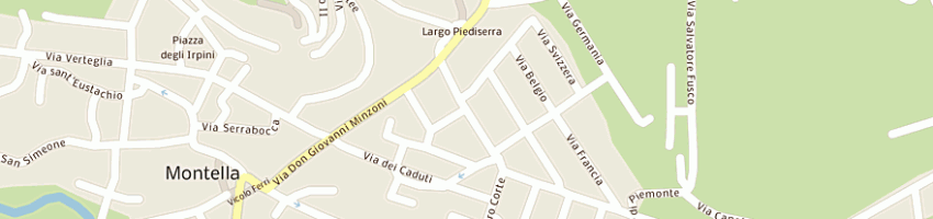 Mappa della impresa multimarket srl a MONTELLA