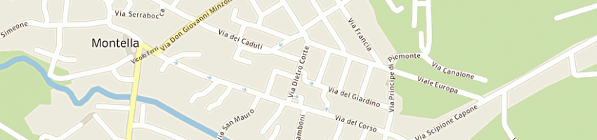 Mappa della impresa linea sport de simone e c snc a MONTELLA
