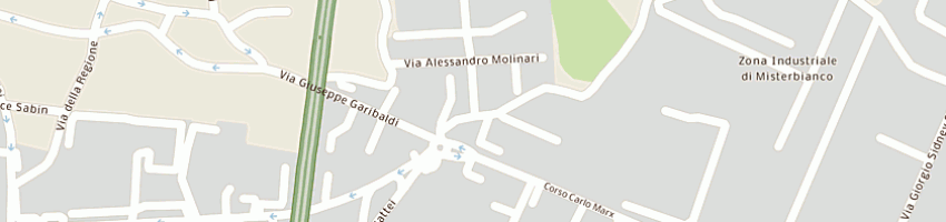 Mappa della impresa all service srl a MISTERBIANCO