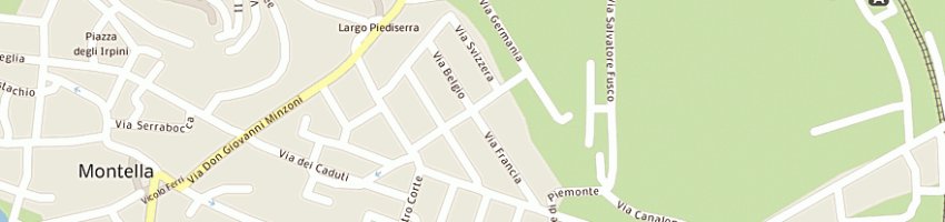 Mappa della impresa capone ferruccio a MONTELLA