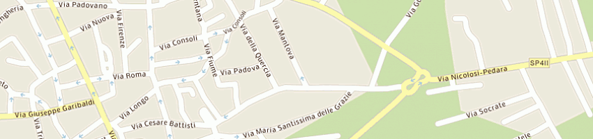 Mappa della impresa santonocito luigi a NICOLOSI