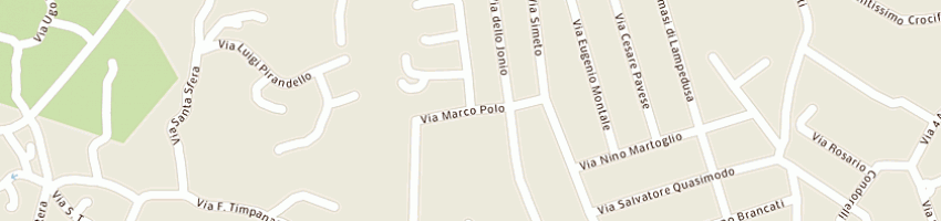 Mappa della impresa prosvil srl a CATANIA