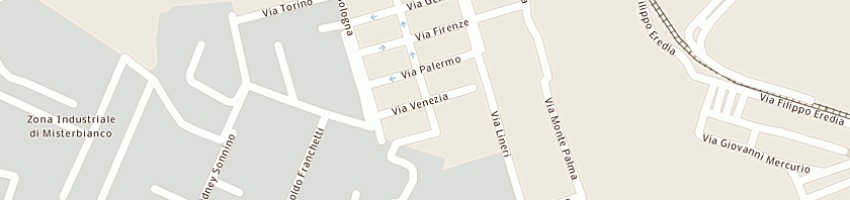 Mappa della impresa amorini incardona anna maria annunziata a MISTERBIANCO