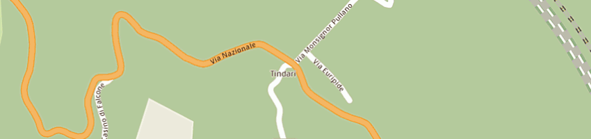 Mappa della impresa lanza santa a PATTI