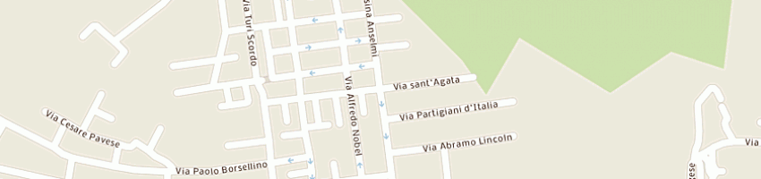 Mappa della impresa baronti salvatore a MISTERBIANCO