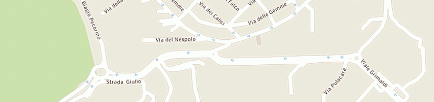 Mappa della impresa parrocchia beato padre pio da pietrelcina a CATANIA