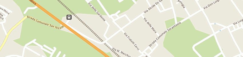 Mappa della impresa romina snc di maddalena bellanova e c a CAMPOMARINO