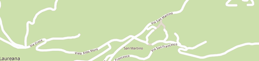 Mappa della impresa convento s francesco a LAUREANA CILENTO