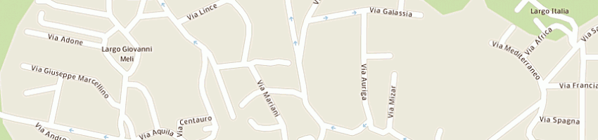 Mappa della impresa mangiu' marco a CATANIA