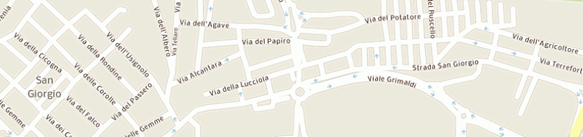 Mappa della impresa fichera salvatore a CATANIA