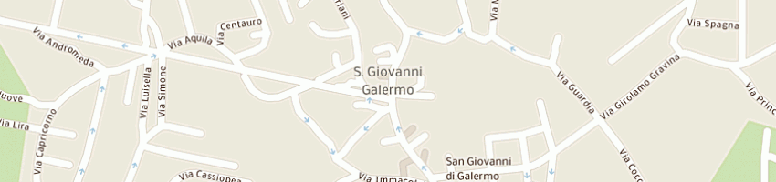 Mappa della impresa elettronica service di polizzi claudio a CATANIA