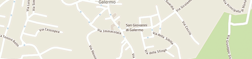 Mappa della impresa garozzo giovanni a CATANIA