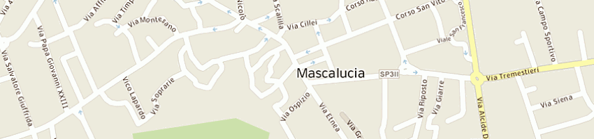 Mappa della impresa giviemme sas di caruso vincenzo e c a CATANIA