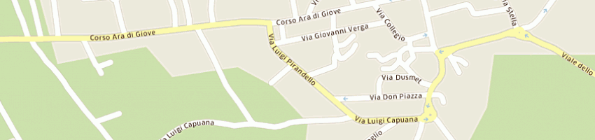 Mappa della impresa pad service srl a PEDARA